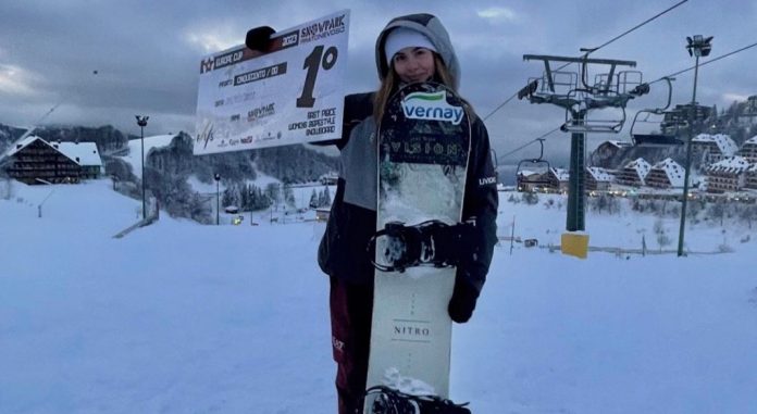Matilde Pizzutto snowboard